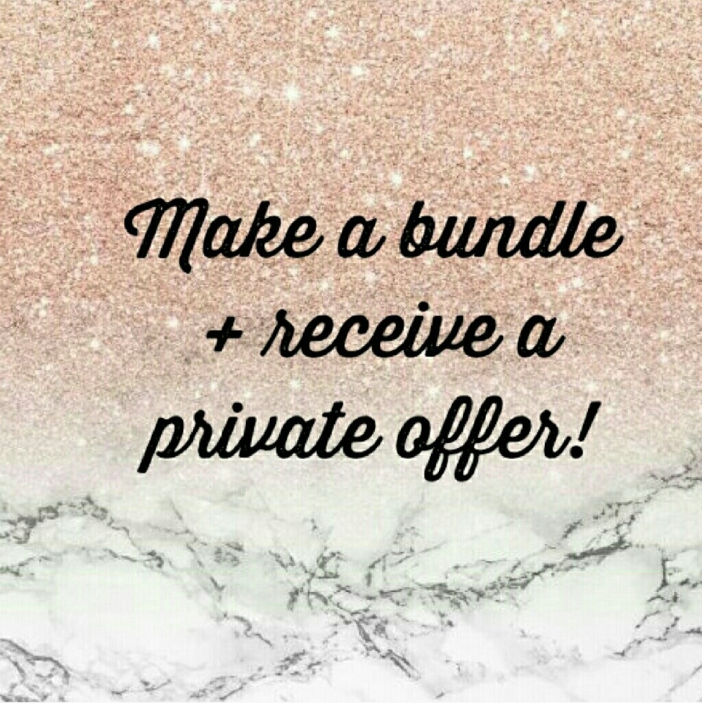 Even on 1 item! Offers, bundles, counters, etc